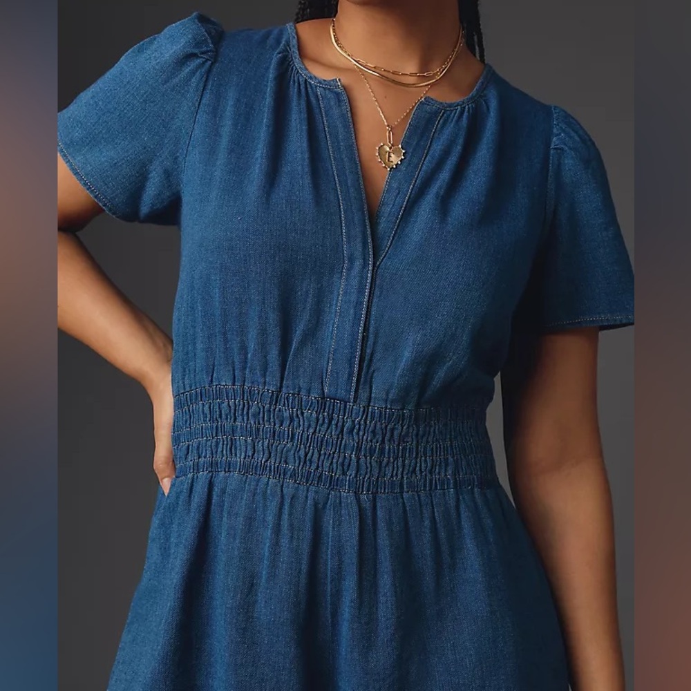 Denim Anthropology Romper